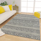 Premium Hand-Tufted Rug Made of 100% Wool  - Midnight Mist - 3x5 Feet