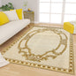 Premium Hand-Tufted Rug Made of 100% Wool  - Augustan Gold - 4x6 Feet