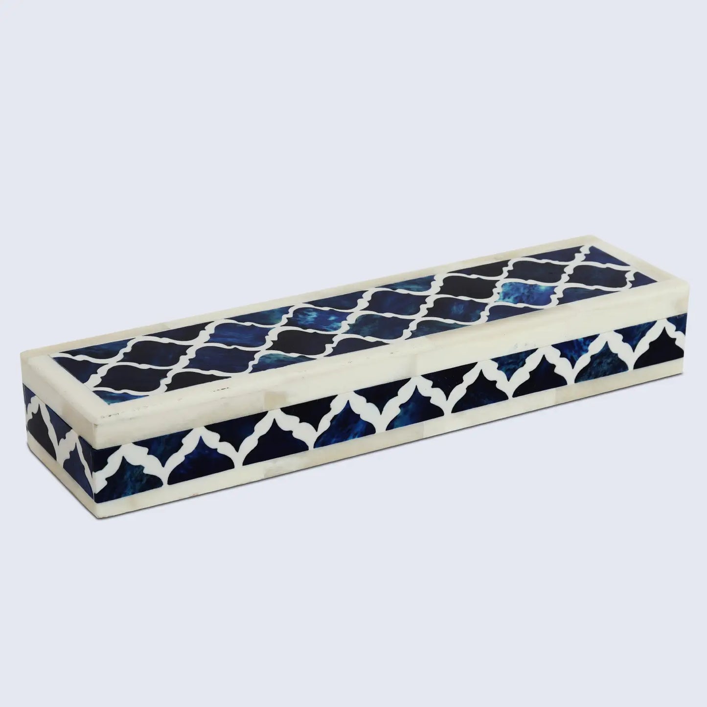 Decorative Box Patisserie Classic Blue & White Available in 7 Sizes