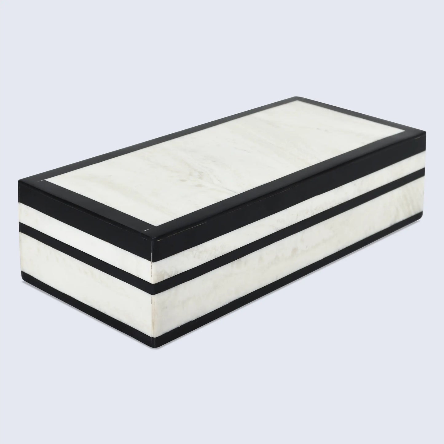 Decorative Boxes Mono Court Black & White Available in 7 Sizes