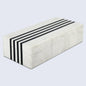 Decorative Box Mono Sprint White & Black Available in 7 Sizes