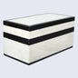 Decorative Boxes Mono Court Black & White Available in 7 Sizes