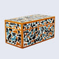 Mosaic Gold Pattern Decorative Boxes Available in 7 Sizes