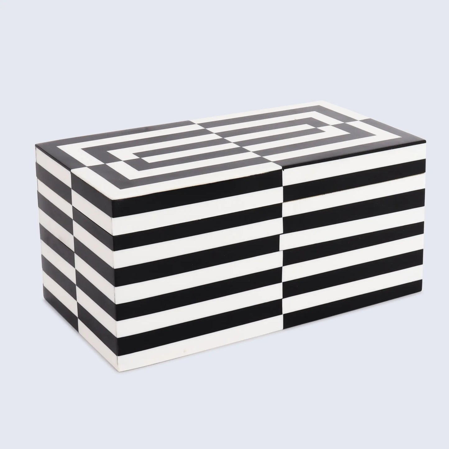 Decorative Boxes Puzzle Slide Black & White Available in 7 Sizes