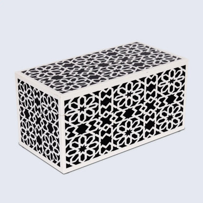 Decorative Boxes Shiraz Black & White Available in 7 Sizes