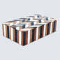 Decorative Box Marquet Cosmo Pattern Multi Available in 8 Sizes