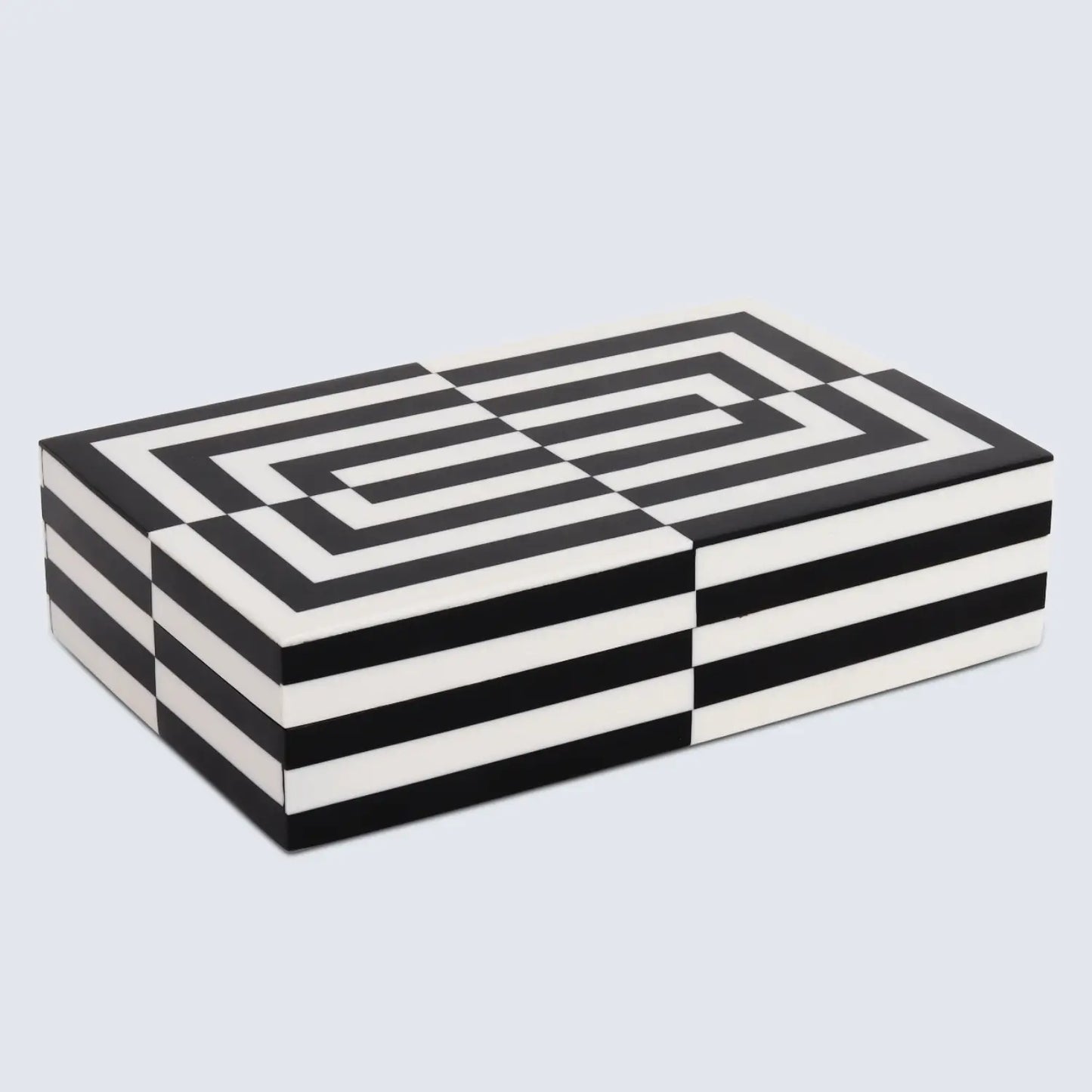 Decorative Boxes Puzzle Slide Black & White Available in 7 Sizes