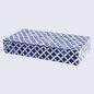 Decorative Box Star Pattern Blue & White Available in 7 Sizes