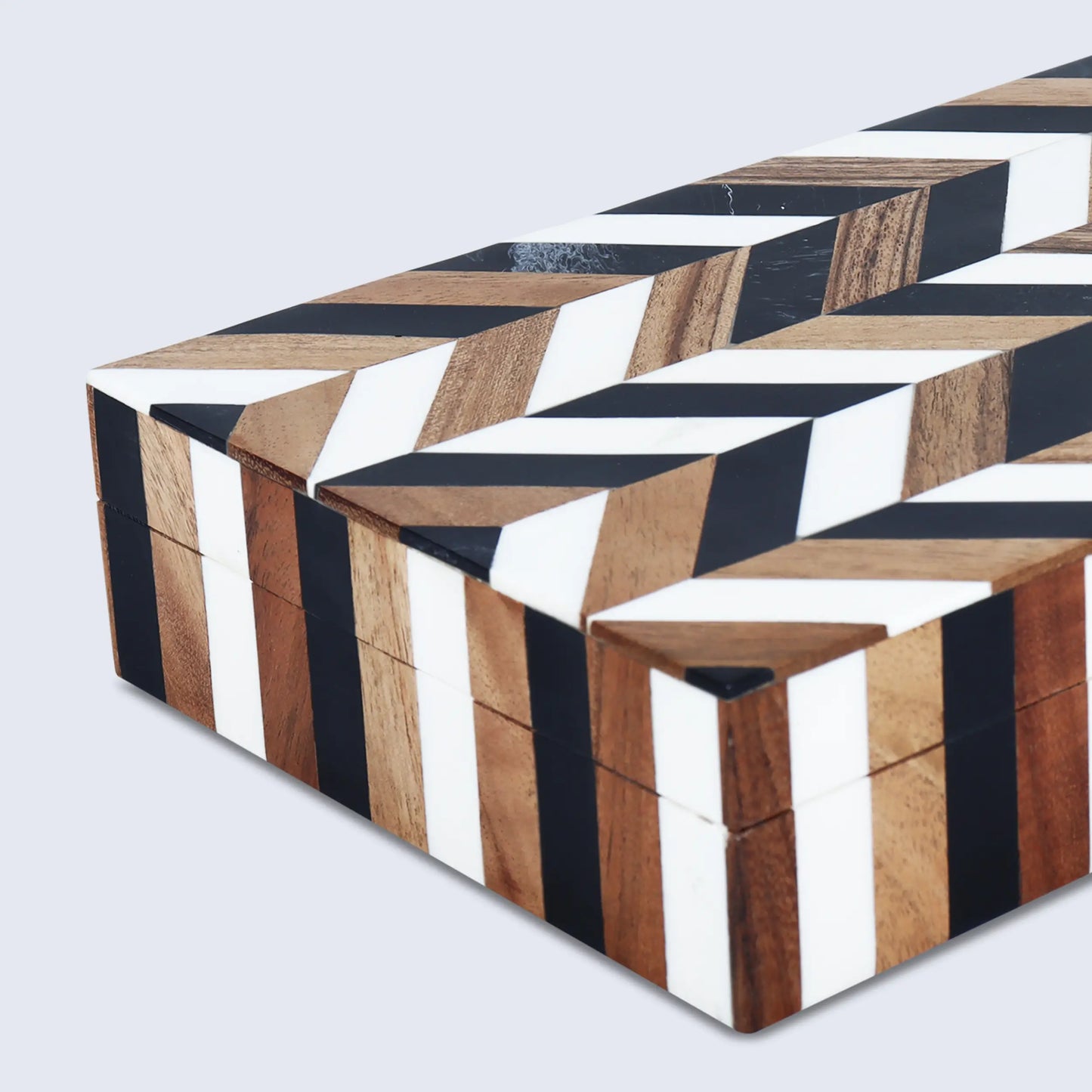 Decorative Box Marquet Cosmo Pattern Multi Available in 8 Sizes