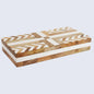 Decorative Boxes Patisserie Adorn White & Brown Available in 7 Sizes