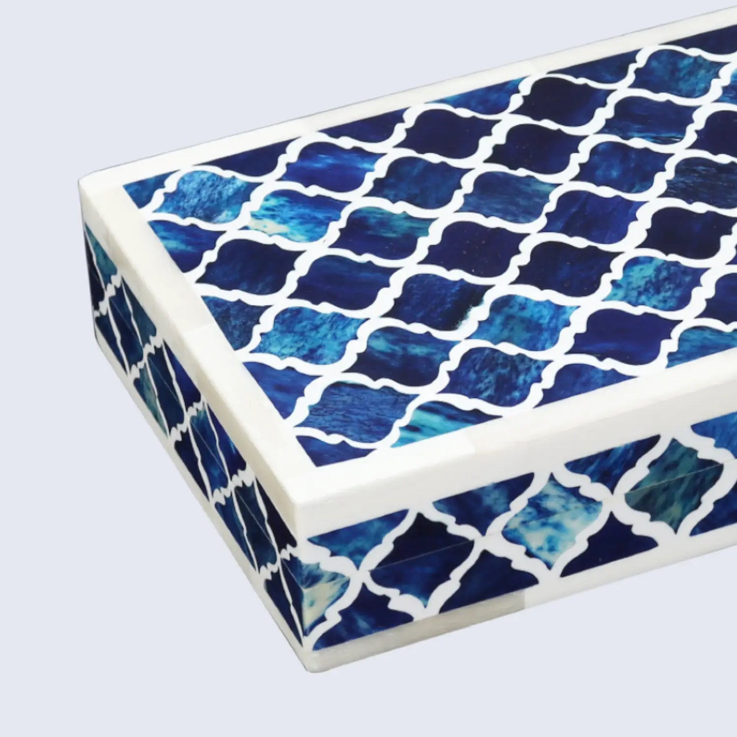 Decorative Box Patisserie Classic Blue & White Available in 7 Sizes