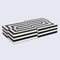 Decorative Boxes Puzzle Slide Black & White Available in 7 Sizes