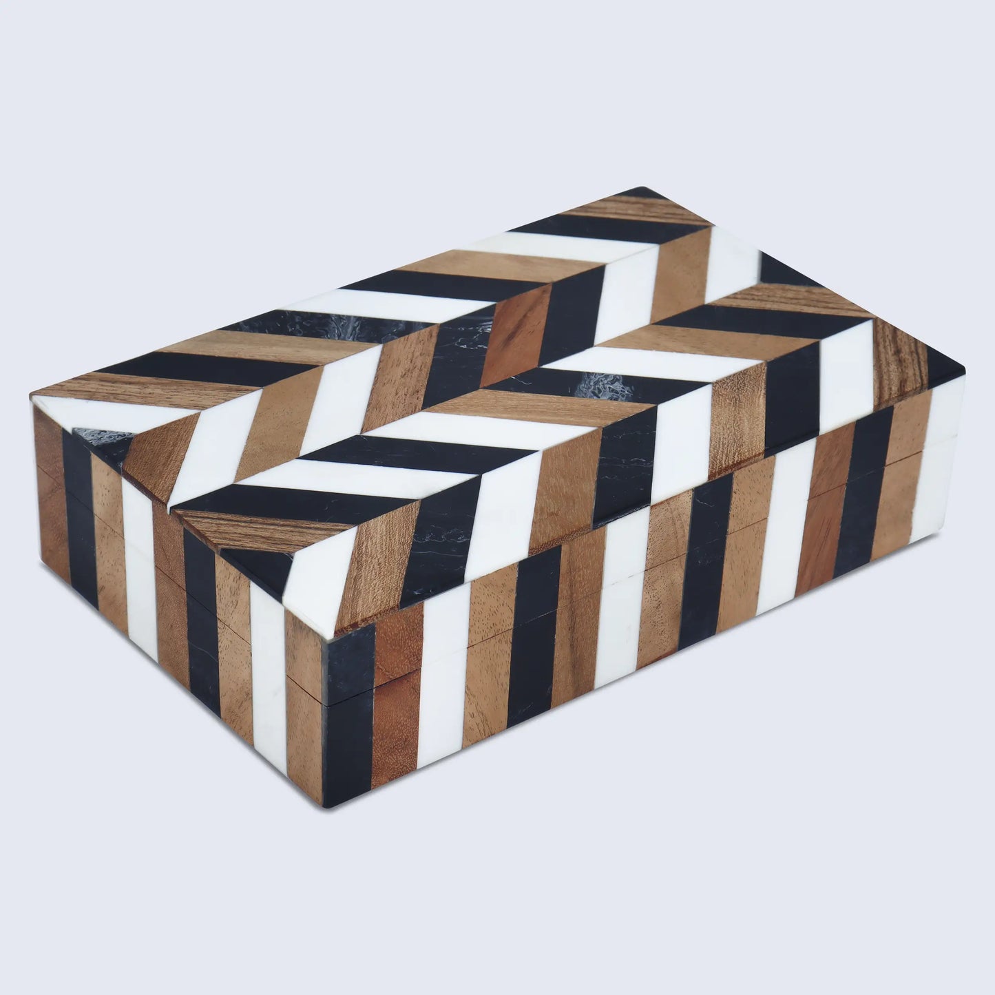 Decorative Box Marquet Cosmo Pattern Multi Available in 8 Sizes