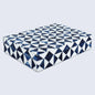 Decorative Box Marquet Indigo Pattern Blue & White Available in 8 Sizes