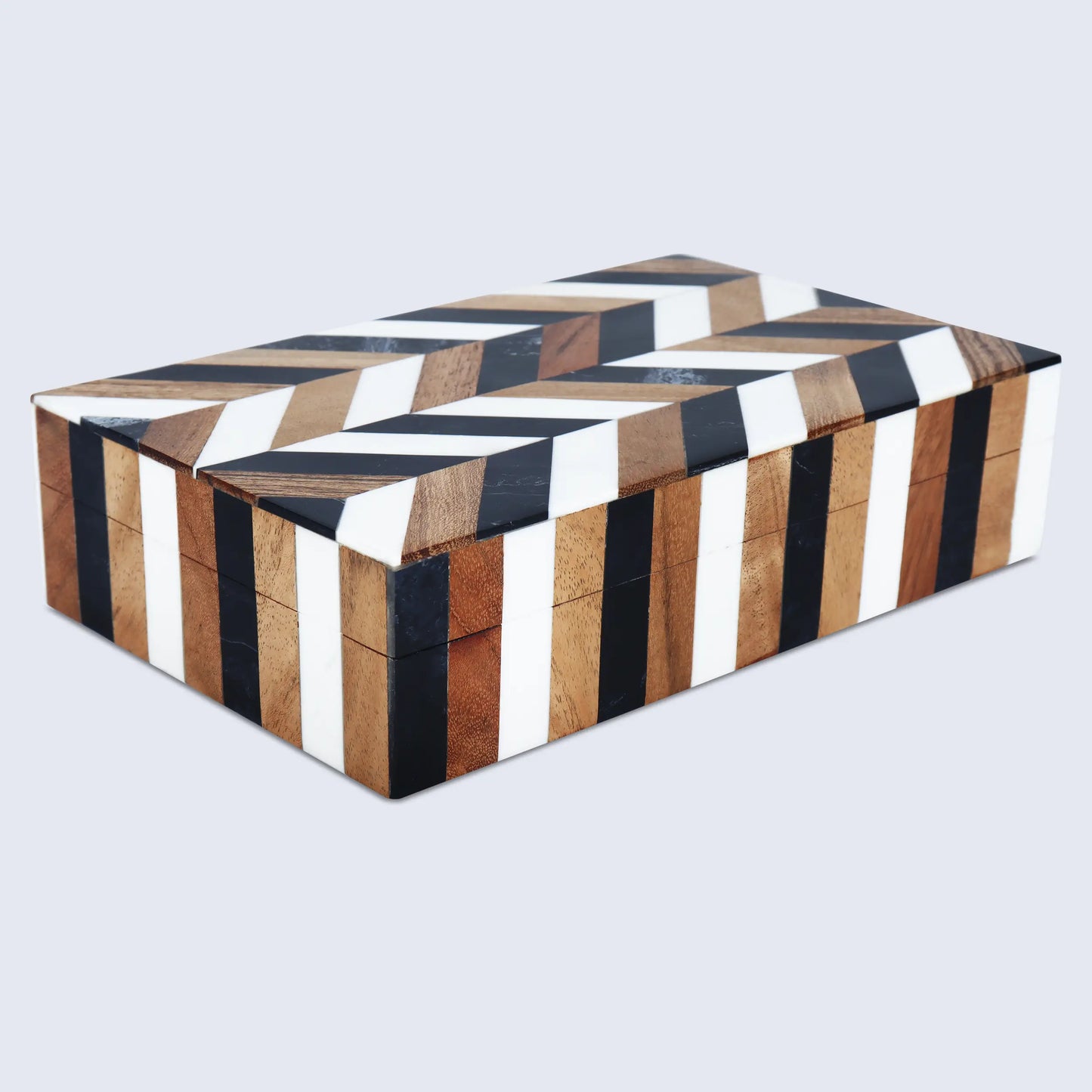 Decorative Box Marquet Cosmo Pattern Multi Available in 8 Sizes