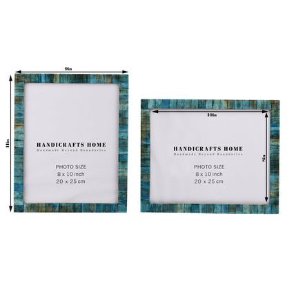 Decorative Picture Frame Verdigris Pattern Pack of 2, 8x10