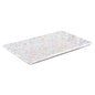 Decorative Serving Tray Mother of Pearl White 12x7 inch
