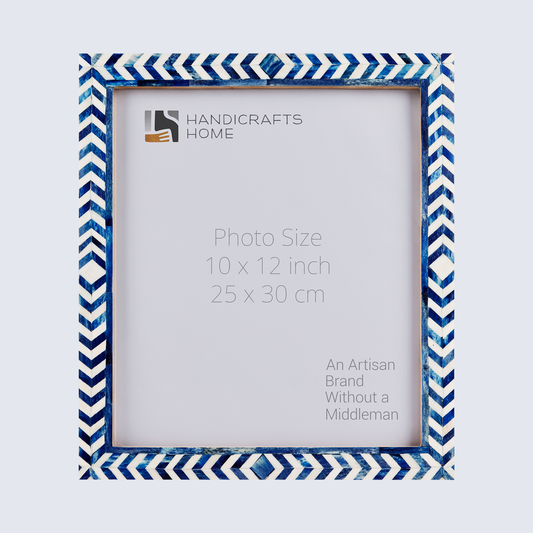 10x12 Taj Picture Frames Handmade Decor Gift & Poster Frame Blue