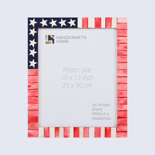 10x12 USA Flag Picture Frames Handmade Decor Gift & Poster Frame