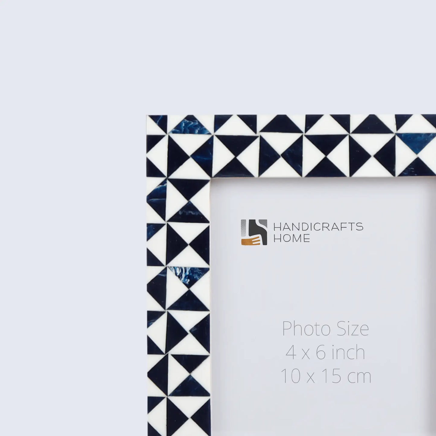 Decorative Photo Frame Marquet-Indigo Collection Pack of 2- Available in 8 Sizes