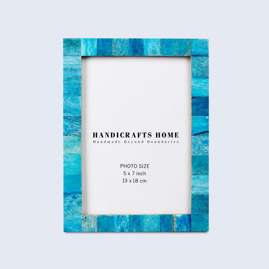 Photo Frames Turquoise Pattern 5x7 Inch