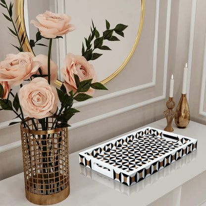 Decorative Tray Discovery Cypher Pattern - 11x17, 12x12