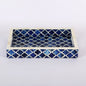 Decorative Tray Moroccan Pattern Blue & White - Available in 3 Sizes