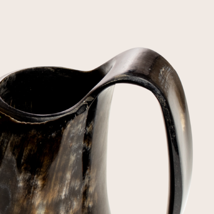 Whiskey Shot Glasses Real Horn Mug Cup - Set of 3 Pcs