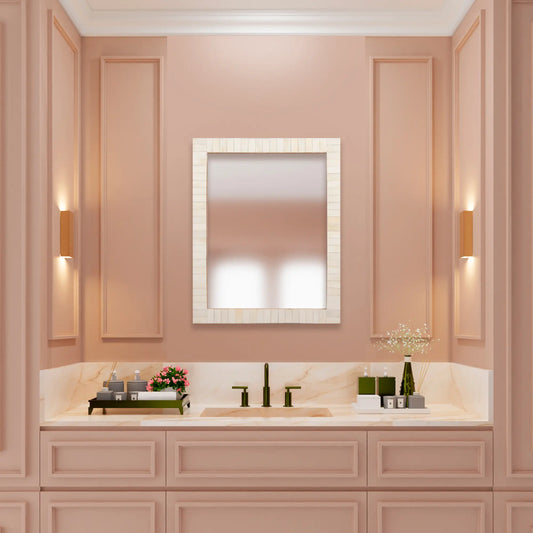 Make to Order Classic White Mirror - Available in 4 Sizes