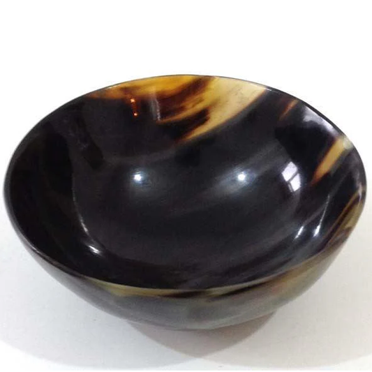 Ox Horn Shave Bowl Lathering Up Shaving Soap Cup Bowl